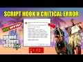 How to Fix ScriptHook V Critical Error in GTA 5 (June 2025 Update)