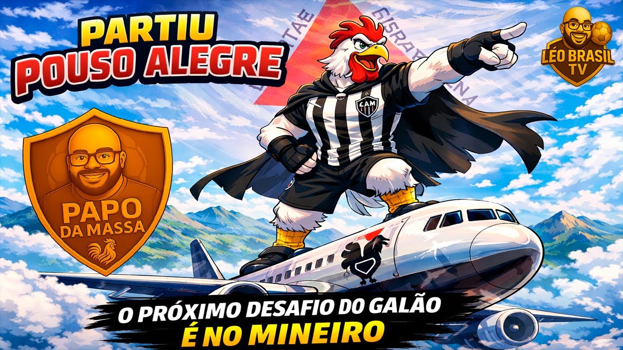 PAPO DA MASSA | PARTIU POUSO ALEGRE EM BUSCA DOS 3 PTS | TIME ALTERNATIVO? | O QUE ESPERAMOS NO BR?⚽