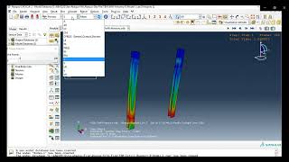 Rocking infill masonry wall in Abaqus