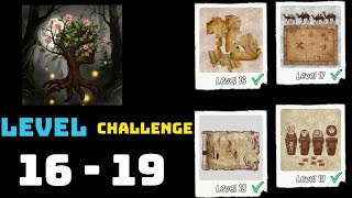 The lost forest puzzle challenge level 16 - 19 solution walkthrough 