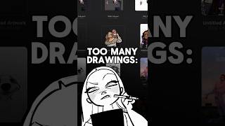 I never organize my drawing files: