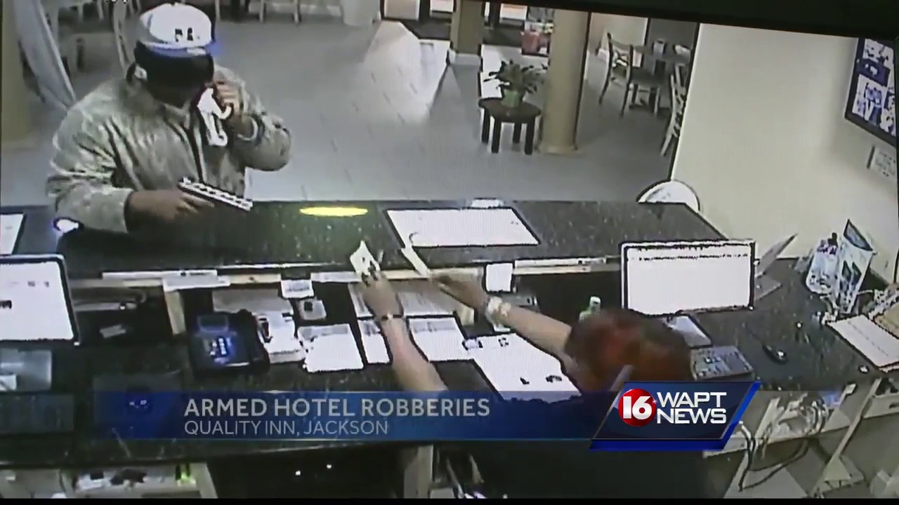 Hotel Robbery Caught On Camera Youtube 