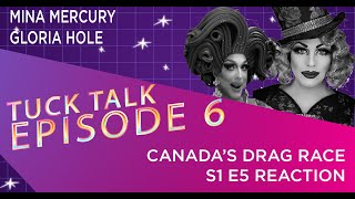 Canada's Drag Race S1 Episode 5 (Snatch Game / Celine Dion) Review with Mina Mercury & Gloria Hole