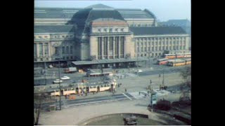 Der Leipziger Hauptbahnhof zu DDR   Zeiten