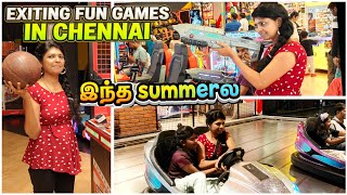 Chennai Marina Mall Fun activities😍 | Fun places in Chennai| Marina Mall Fun City Games | fun place 