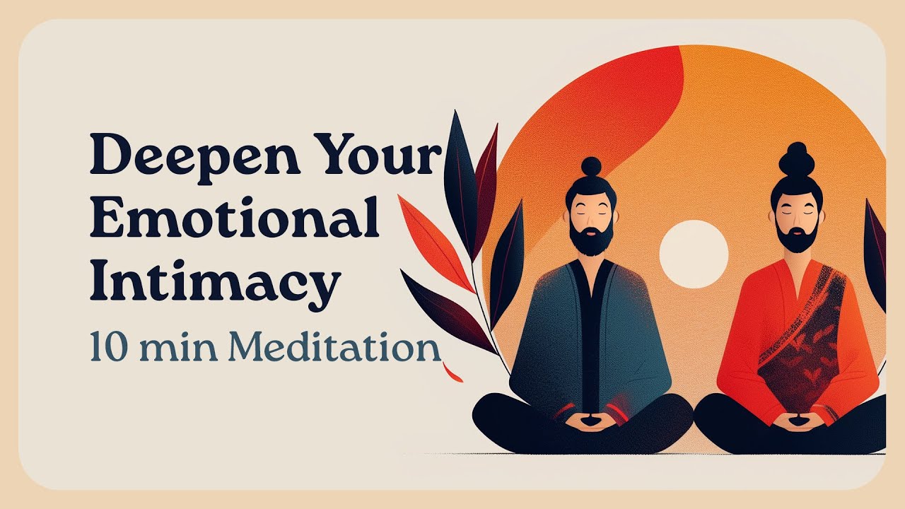 10-минутная управляемая медитация для пар «От сердца к сердцу» для углубления эмоциональной близости