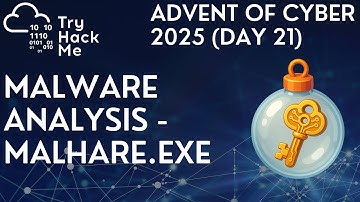TryHackMe Advent of Cyber 2025 (Day 21): Malware Analysis - Malhare.exe