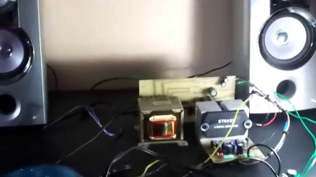 Stk459 Hybrid-amplificador