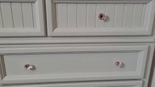 Famous YourGift 12 Pack Drawer Knobs Diamond Shaped Crystal Glass 30mm Cabinet Knobs Pull Handles  Review Profile