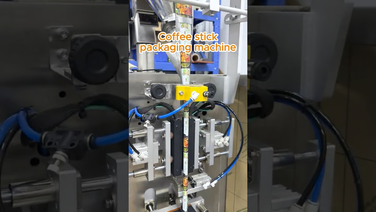 3 in 1 Coffee Powder Stick Packs Packing Machine Demo | High Accuracy | Weigh → Fill → Form → Seal