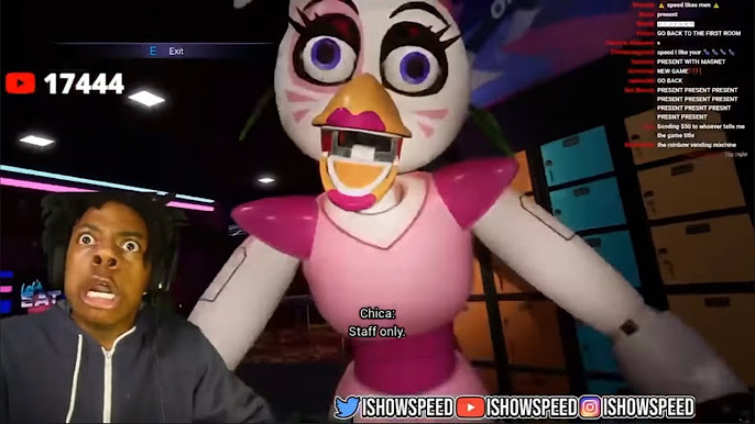 IShowSpeed: ¿Qué hizo el streamer al reaccionar a Five Nights at