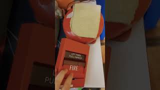 Pulling all my fire alarm pull stations