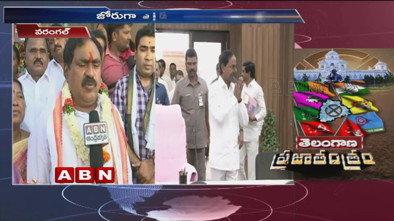 TRS Candidate Errabelli Dayakar Rao Face to Face Telangana Elections 2018  | ABN Telugu