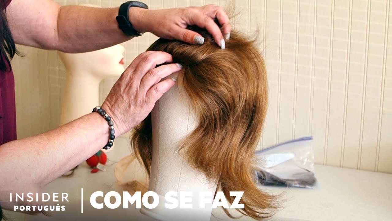 Como Perucas de Cabelo Doado São Feitas | Como se Faz