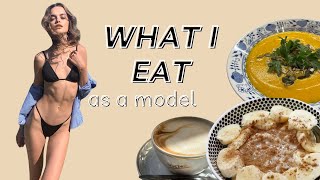 WHAT I EAT IN A DAY as a model to stay Healthy & Lean!