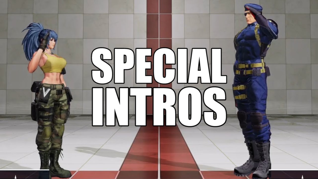 KOF XV : Special Intros