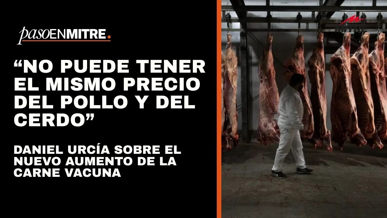 Daniel Urcía sobre el nuevo aumento de la carne vacuna