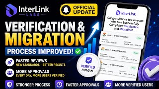 InterLink Labs BIG Update 🚨 Verification & Migration Process Improved | Faster KYC Approvals..
