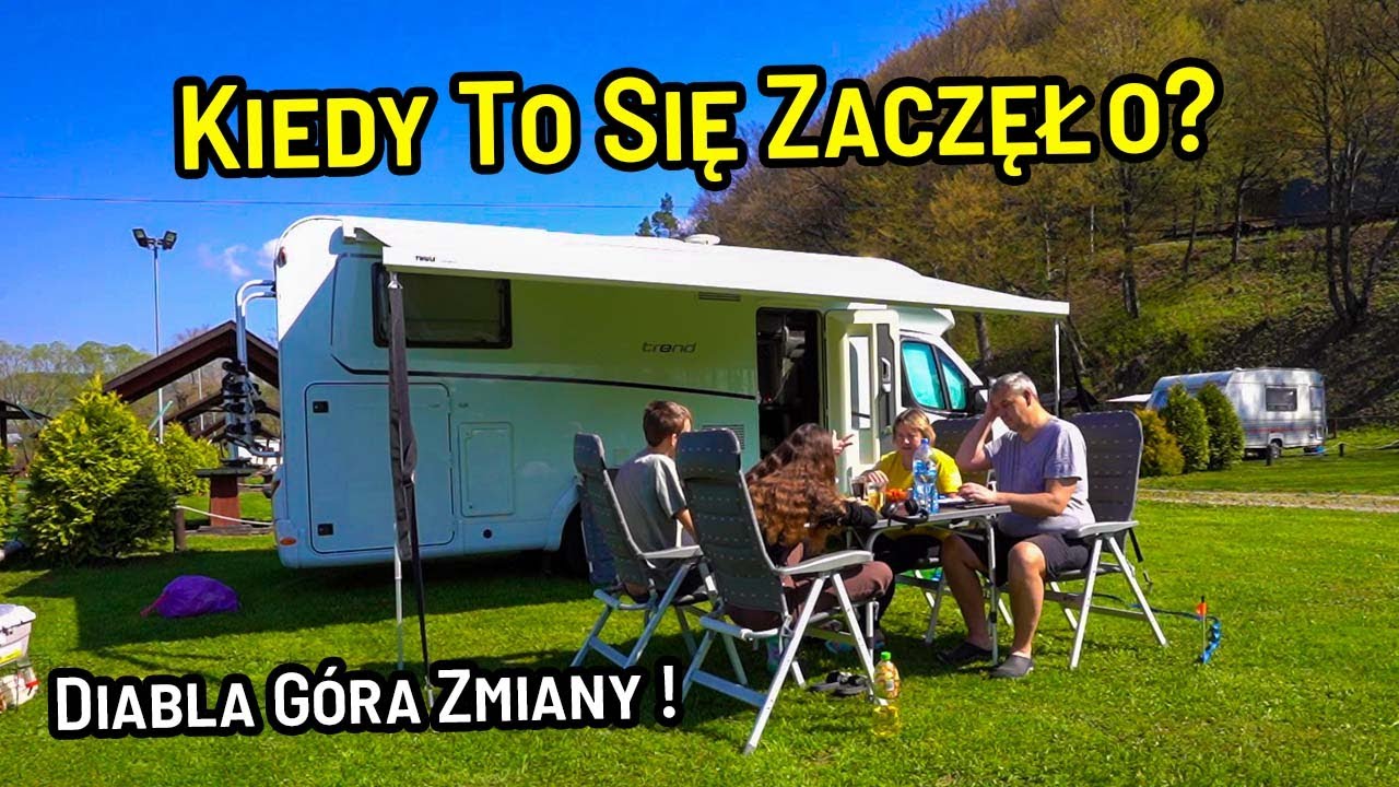 Kiedy to się zaczęło? Co nowego na Kempingu Diabla Góra? Kamperem po Podkarpaciu.