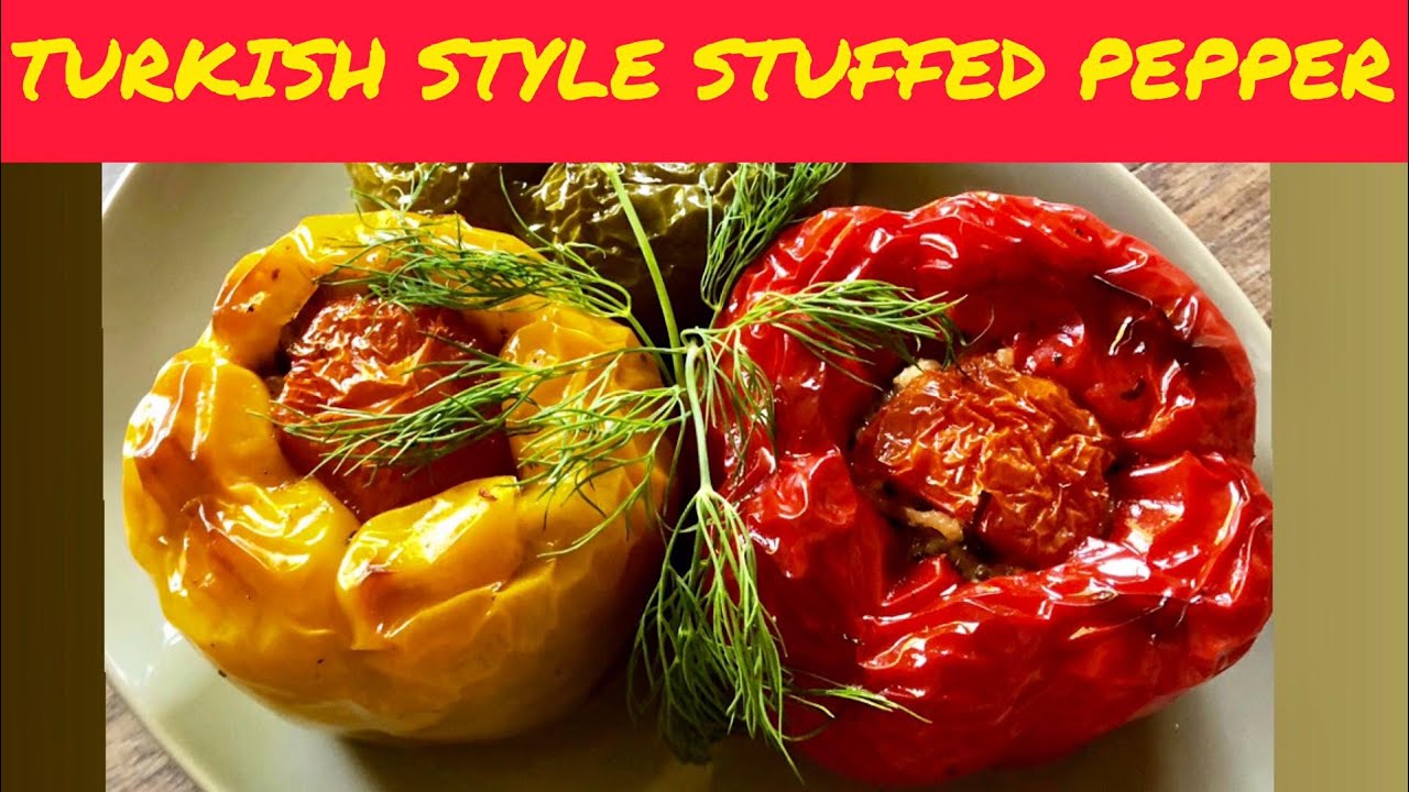 Stuffed Turkish Peppers - Happy Belly After