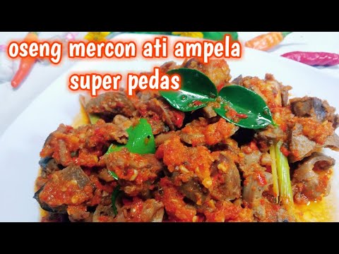cara membuat oseng mercon ati ampela yang enak - YouTube