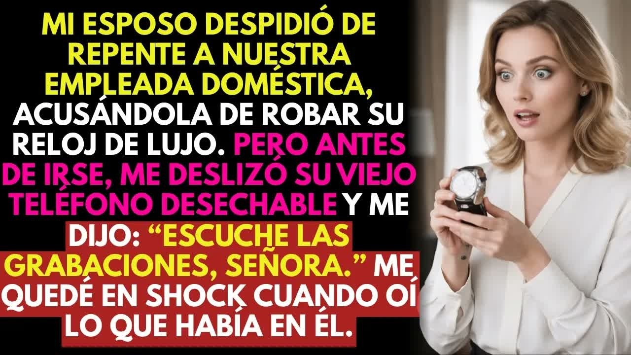 O relógio de Ryan desapareceu naquela manhã, e ele sabia exatamente quem culpar. Apontou o dedo a Maria, a empregada de sessenta anos, e expulsou-a de casa em lágrimas. Mas antes de sair, ela...