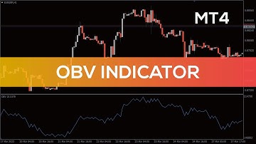 OBV Indicator for MT4 - FAST REVIEW