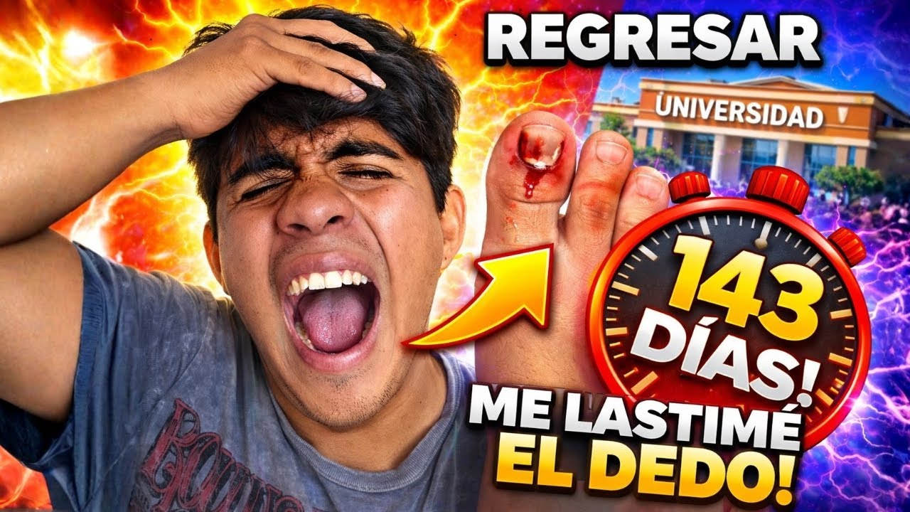 ME QUEBRE LA UÑA DEL PIE Y ESTOY RIFANDO ESTO | TENGO 143 PARA REGRESAR A LA UNIVERSIDAD | SEMANA #2