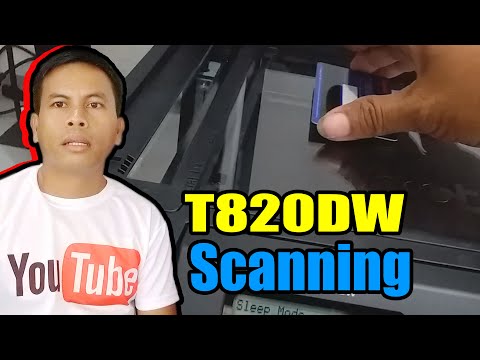 How To Scan To PC | Brother DCP-T820DW Printer | Tagalog Tutorial