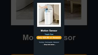 Motion Sensor Trash Can 🗑️ Tap for Shop Link ↓ #shorts
