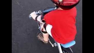 Danny Rides his two wheeler BMW Kids Bike(June 18, 2007. Three months before his 3rd birthday!, 2015-02-27T01:25:07.000Z)