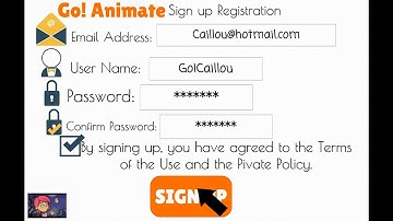 Caillou Opens up GoAnimate Account while still Grounded (4K 60fps)