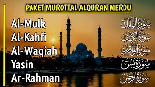 MUROTTAL ALQURAN MERDU | Surah AL-MULK, AL-KAHFI, AL-WAQIAH, YASIN, AR-RAHMAN | Aura Doa