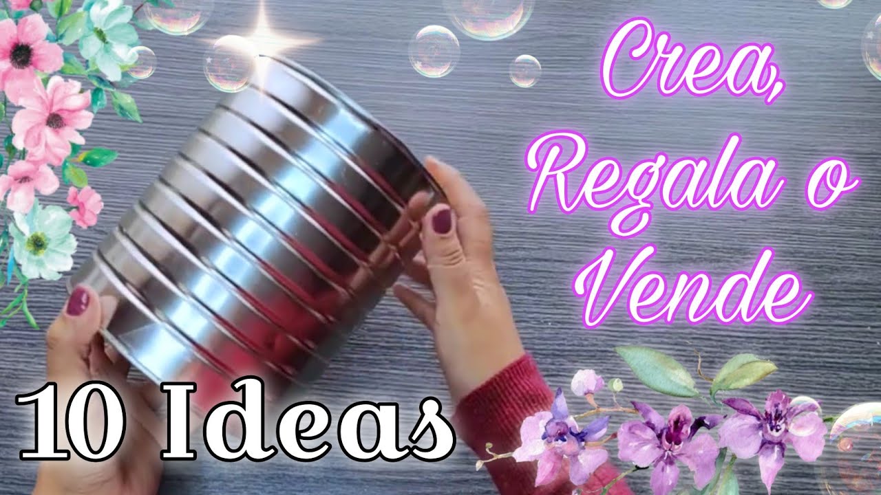 10 Hermosas MANUALIDADES FACILES Y ECONÓMICAS / IDEAS PARA VENDER O REGALAR / DIY / ARTESANATO