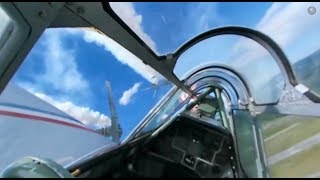 Fly along inside with the Geico Skytypers in 360°!