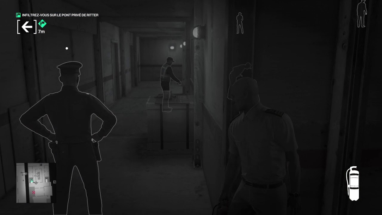 Je joue à hitman (j'ai fais du carnage)