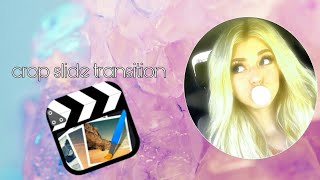 Crop Slide transition | aprel tutorials
