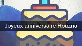 Joyeux Anniversaire Happy Birthday Rouzna Youtube