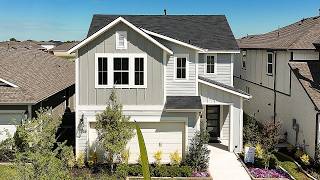 Touring a Charming $360,000 New Construction Model Home in Denton, TX