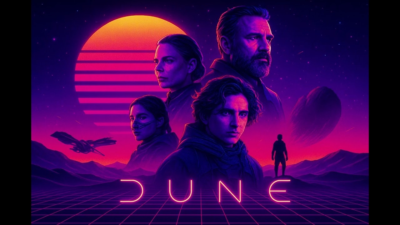DUNE: Synthwave Cover of the Main Theme – Futuristic Retro Soundtrack
