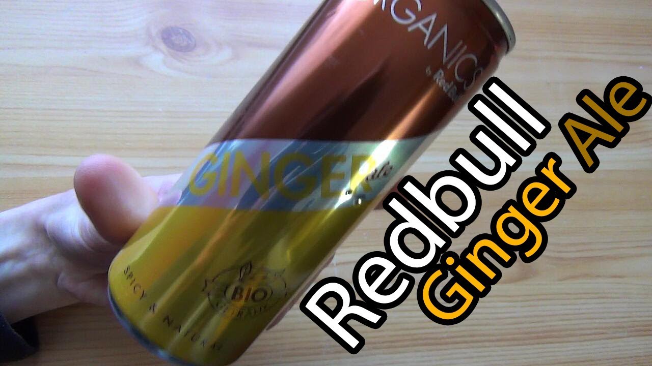 Redbull Organics Ginger Ale Youtube