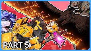 Godzilla, Kong & Shimo vs Monster X, Rodan | Godzilla x Kong: Supernova Fan Made Animation (Part 5)