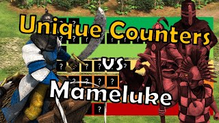 ELITE MAMELUKE | Best UNIQUE Counters | Tierlist | Age of Empires 2