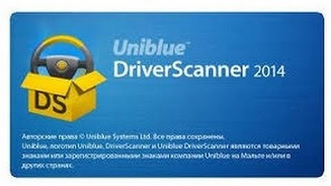 UNIBLUE DRIVER SCANNER 2014 - Win 8/8.1, 7, Vista & XP