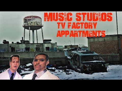 ABANDONED: TV/Mattress Factory! MUSIC STUDIOS! Cars! Apartments! Auto shops! ALL IN ONE PLACE!