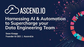 Harnessing AI & Automation to Supercharge Data Engineering Productivity