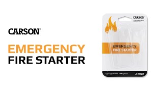 Emergency Fire Starter | WM-21 | Carson Optical