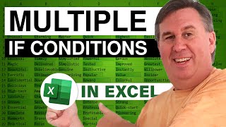 Excel - How to Use IF Function with Multiple Conditions in Excel | Excel Tutorial - Episode 768
