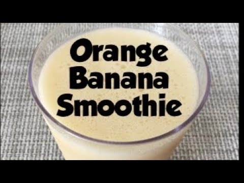 orange-banana-smoothie-|-easy-quick-smoothie-recipe