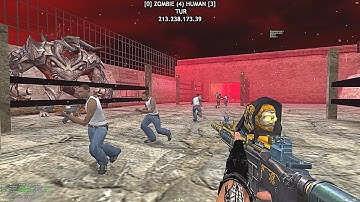 Counter-Strike: Zombie Escape Mod - ze_Fearly_Escape1 on Dawn of Dead